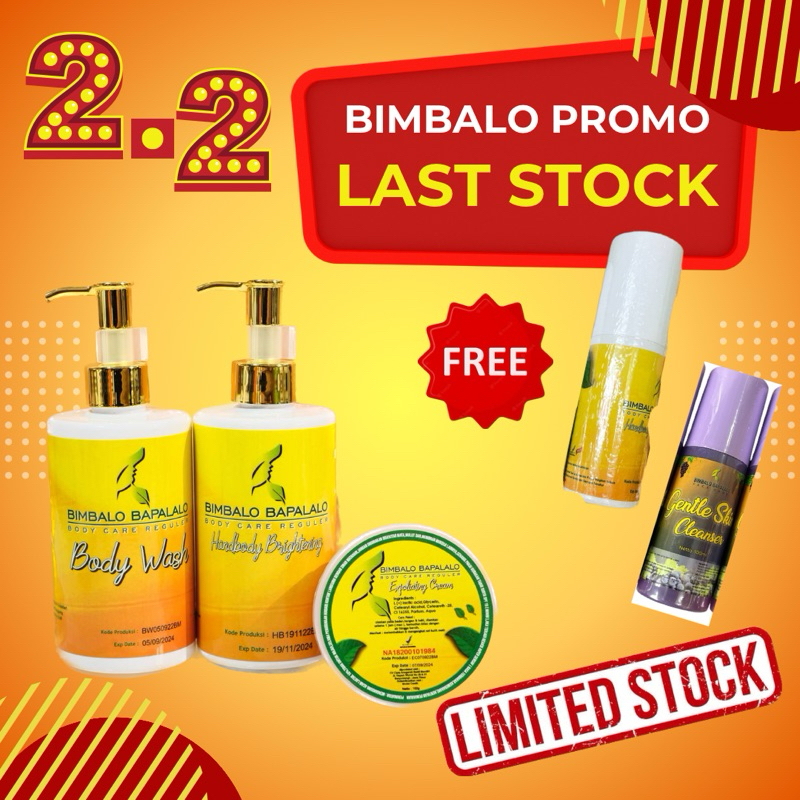 Spesial 2.2 Pemutih Badan reguler bimbalo Bapalalo