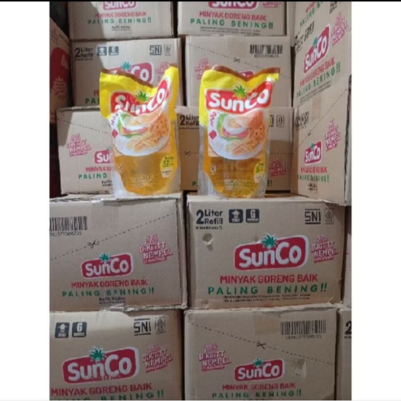 

(LAPO3) Minyak Sunco 2L kartonan bisa kolian