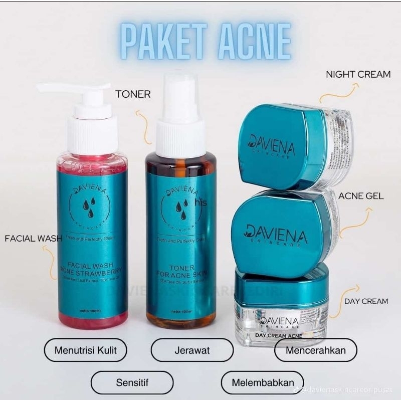 DAVIENA ACNE SERIES// ECERAN