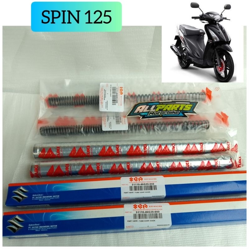 AS SHOCK SPIN 125 & PER SHOCK SPIN 125 ORIGINAL SGP