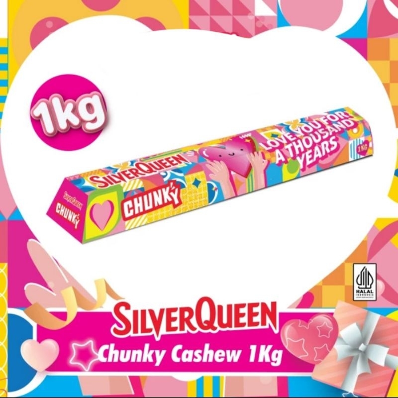 SILVER QUEEN CHUNKY 1 Kg