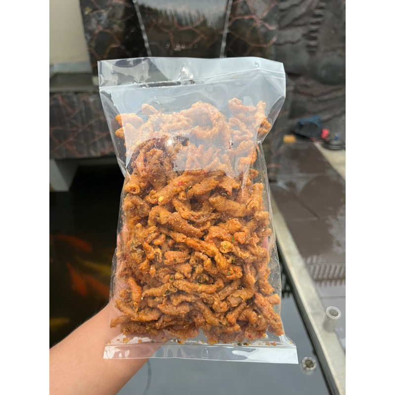 

Usus Crispy Pedas Daun Jeruk 250 gr