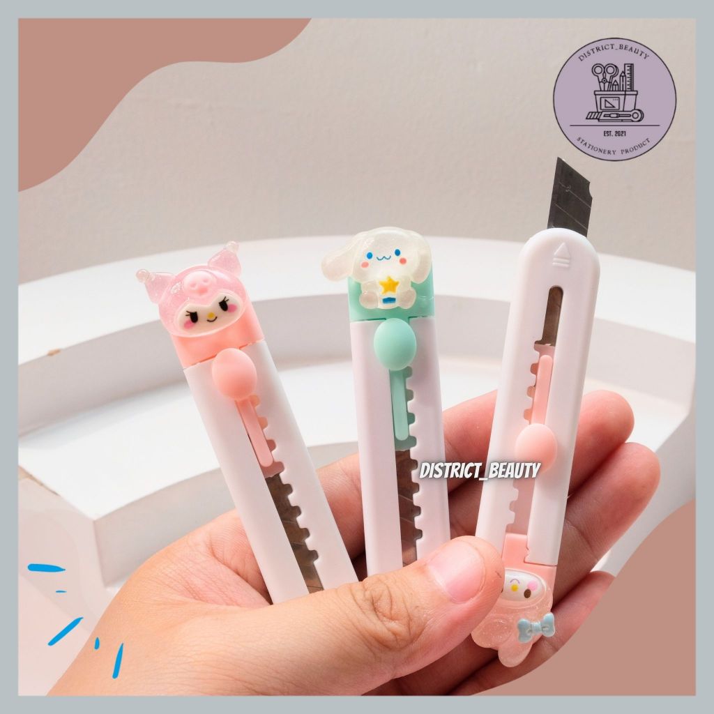 

CUTTER PANJANG SANRIO PEMOTONG KERTAS UNBOXING PAKET CUTTER PISAU UKIR KATER SANRIO LUCU TERMURAH