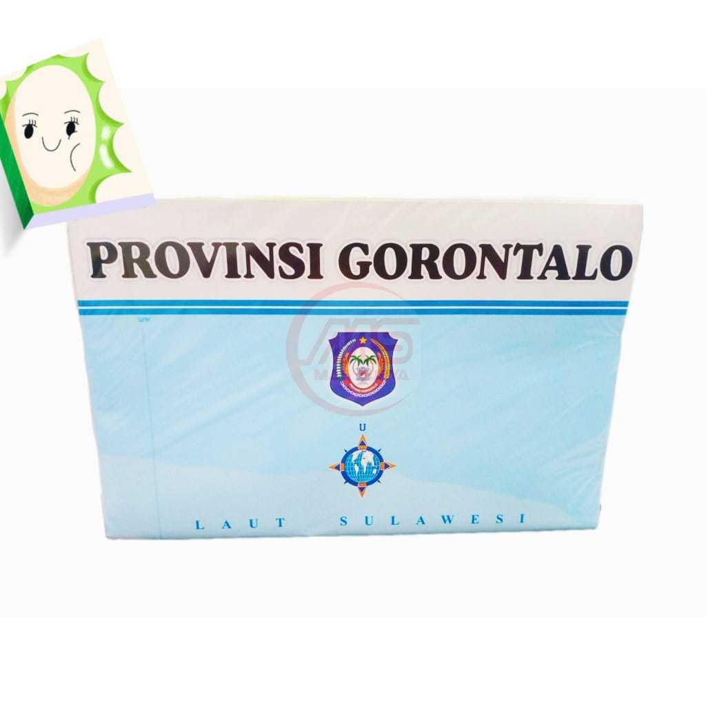 

Peta Lipat Provinsi Gorontalo Ukuran : 120x72 cm