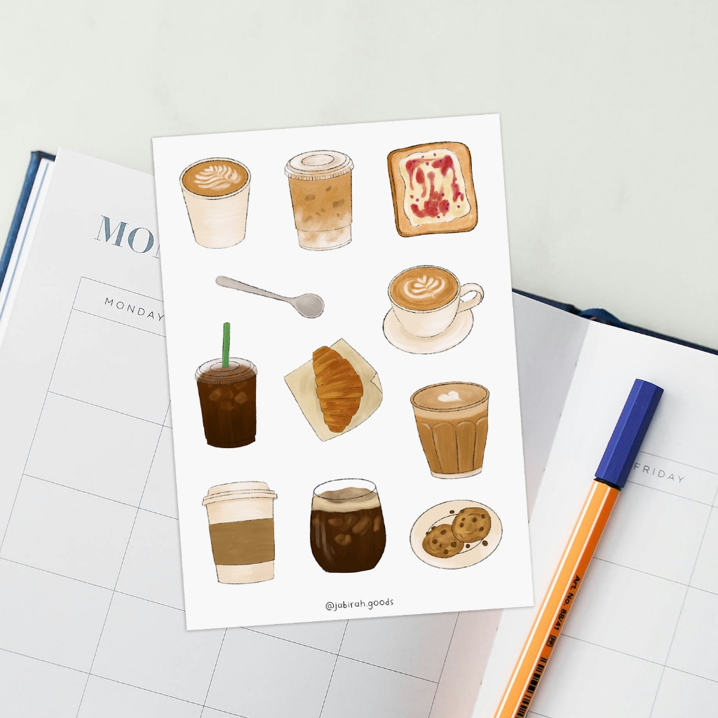 

Journal Sticker - Coffee - Jabirah