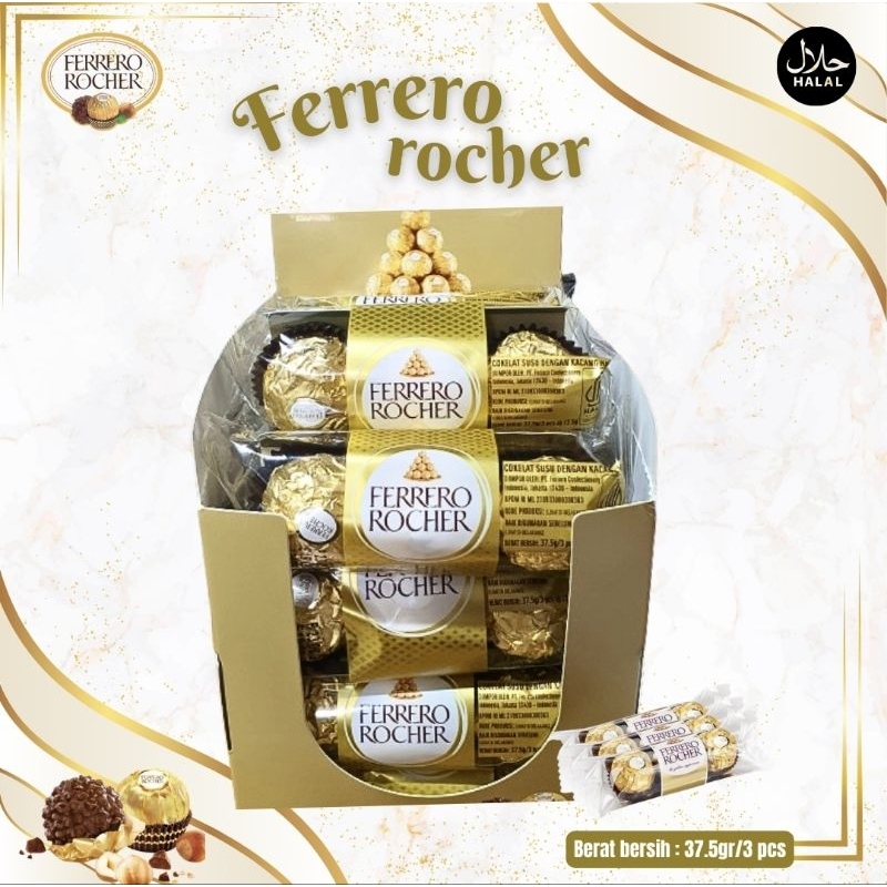 

ferrero rocher isi 3pcs