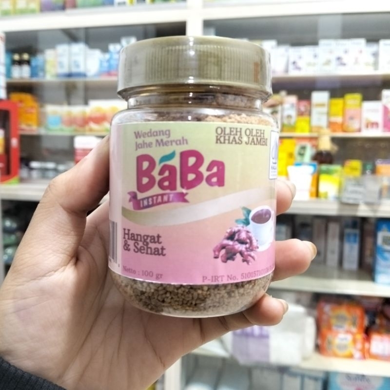 

Baba wedang jahe merah