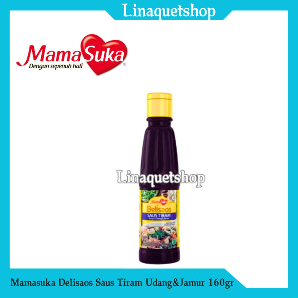 

MAMASUKA Delisaos Saus Tiram Udang & Jamur 160gr