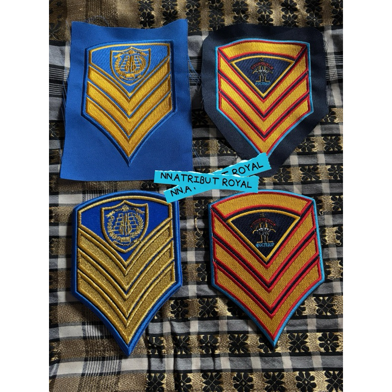 CHEVRON LUAR TINGKAT 3 AIM|PDL TINGKAT 3|TINGKAT 4 POLTEKIP |PDL TINGKAT 4 POLTEKIP