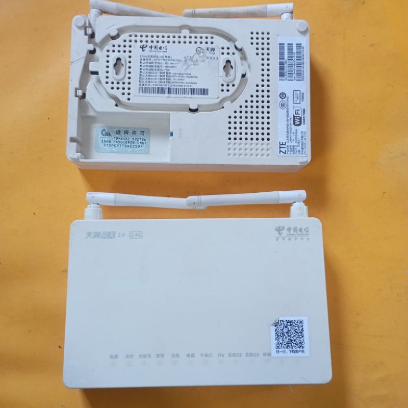 CHINA TELECOM F450 EPON ONU WIRELESS MODEM