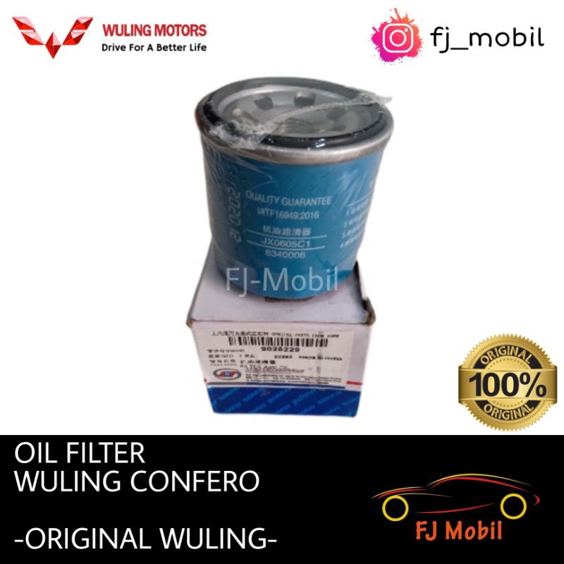 OIL FILTER SARINGAN OLI FILTER OLI WULING CONFERO ORIGINAL WULING