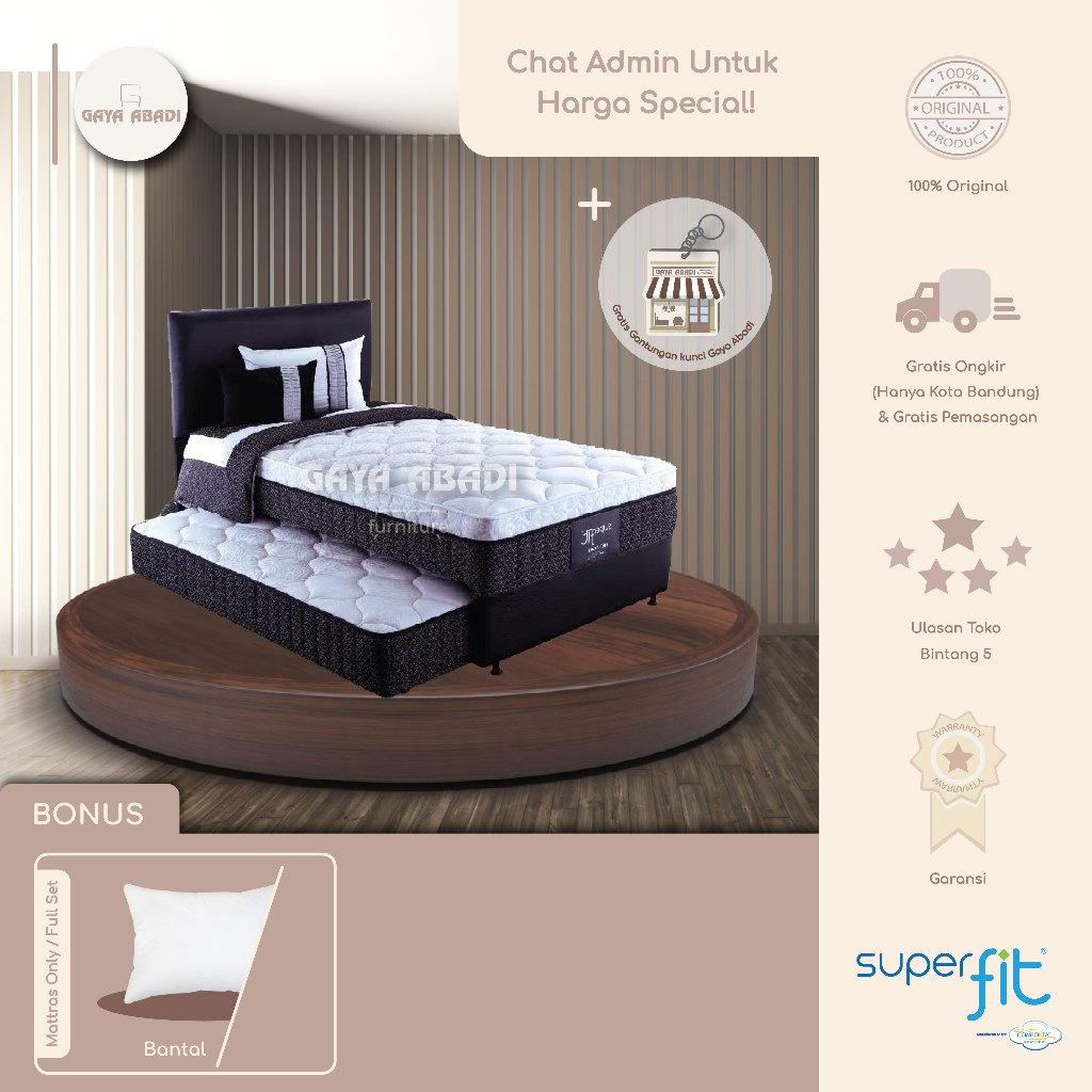 Superfit New Neo Twin / Springbed Superfit New Neo Twin - Superfit Springbed