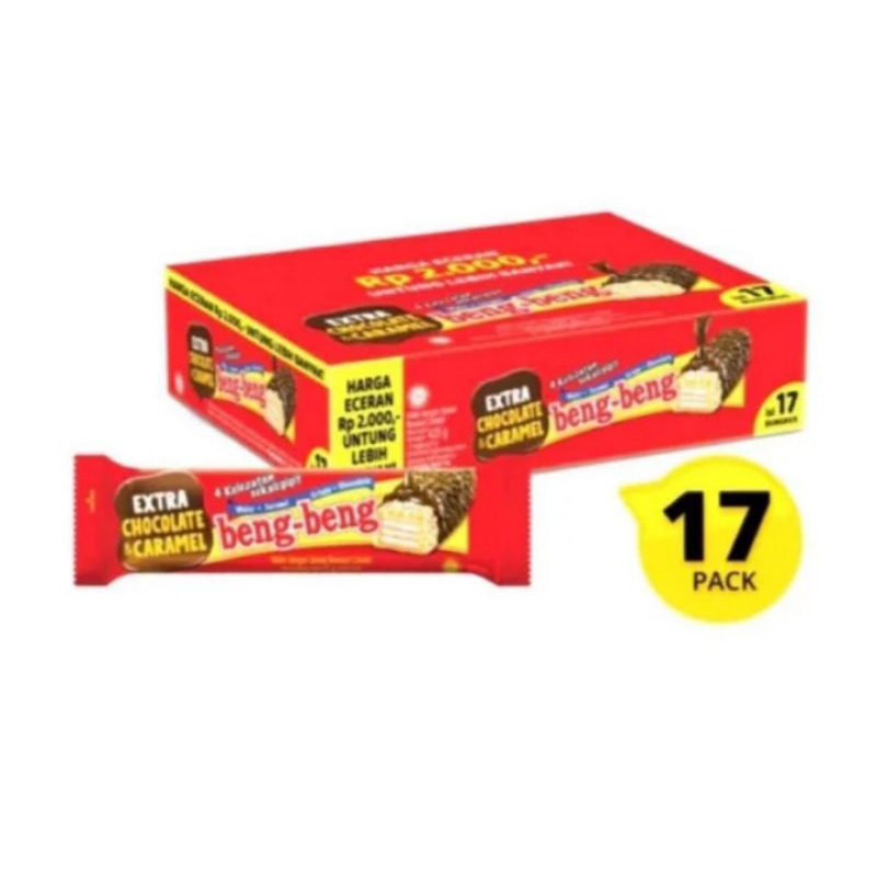 

Beng-Beng Extra Chocolate Caramel 17 Pack