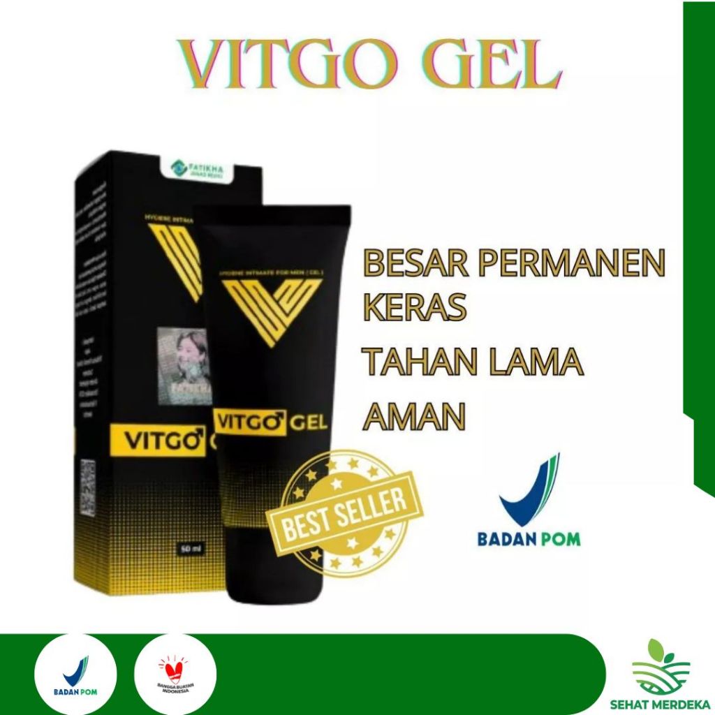 Vitgo Gel Pembesar Herbal Original BPOM