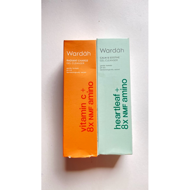 wardah gel cleanser