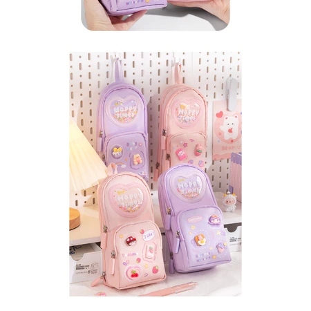 

[WARUNGMAINAN] [WM140] KOTAK PENSIL ANAK FASHION MODIS TRENDY