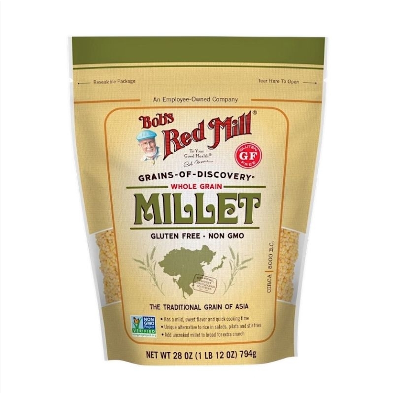 

Bob's Red Mill | HULLED MILLET - 794gr | GLUTEN FREE