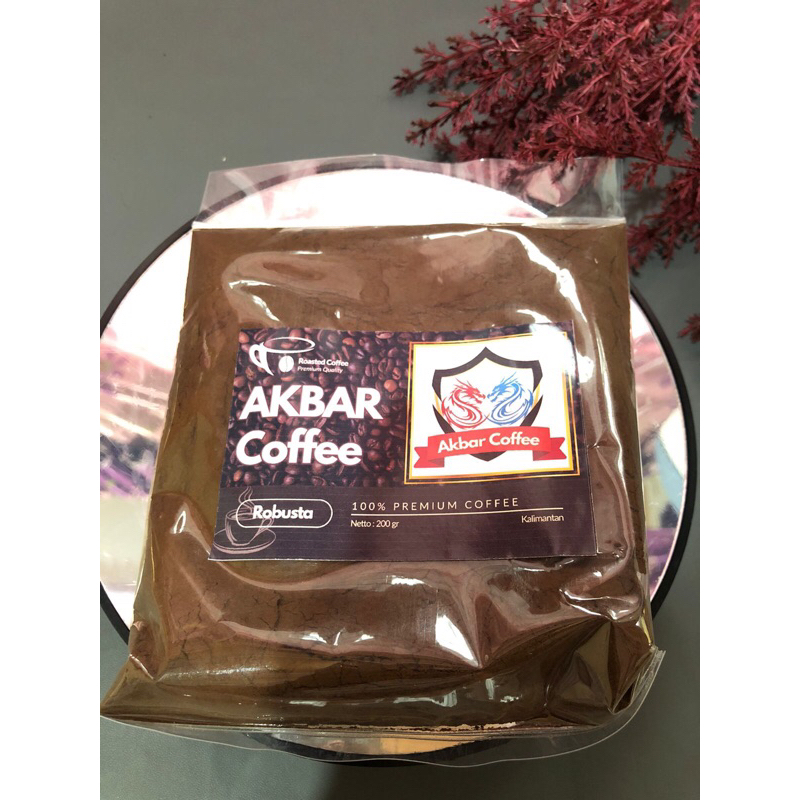

Kopi Asli / Coffe Akbar Biji kopi Asli 200 Gram