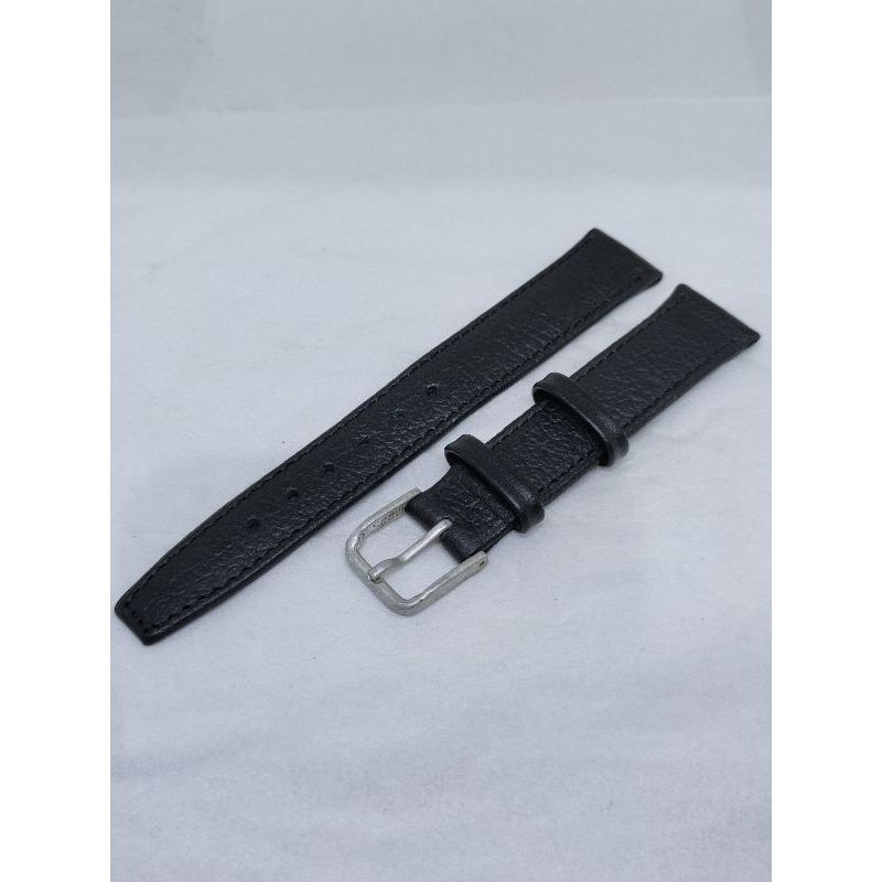 Casio vintage leather strap 17mm 16mm strap kulit asli jam tangan buckle casio japan ori klasik part