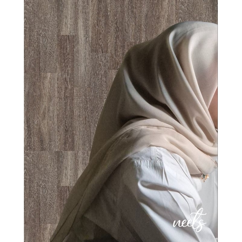 Kerudung Jilbab Hijab Paris Polos Jepang Segi Empat Premium Nude Collection