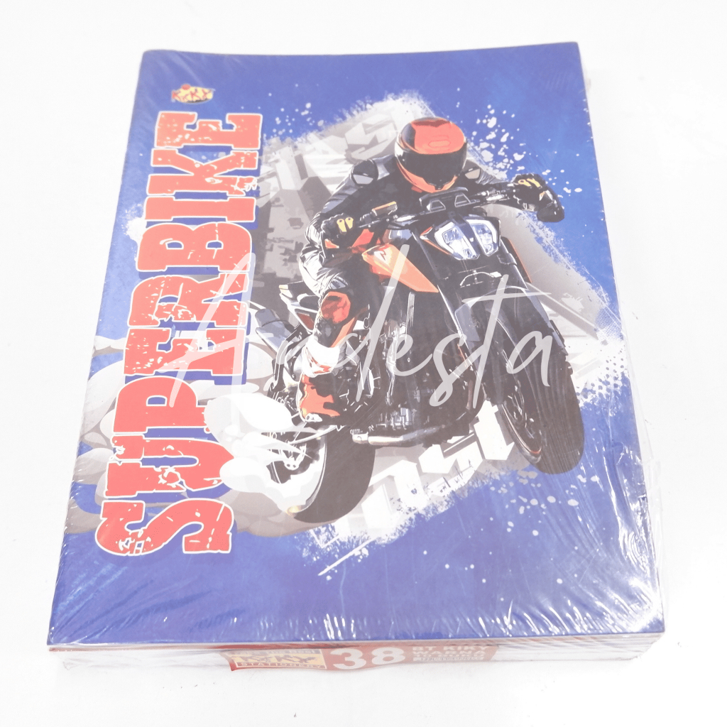 

(10 buku) BUKU TULIS SEKOLAH 38 LEMBAR KIKY / BUKU OKEY GARIS_SUPERBIKI