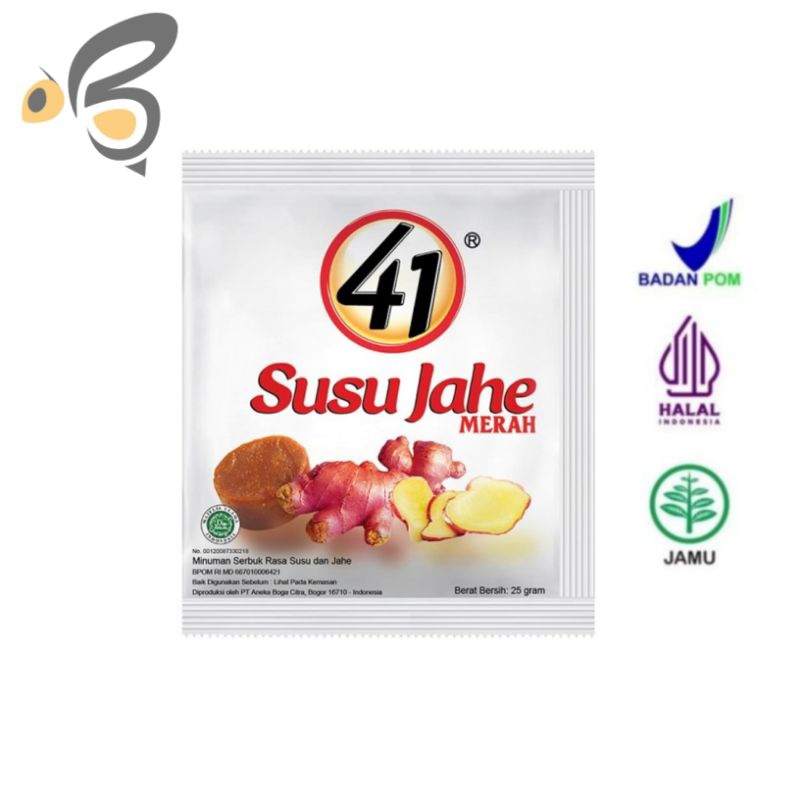 

susu jahe 41 kemasan persachet / susu jahe sachet termurah