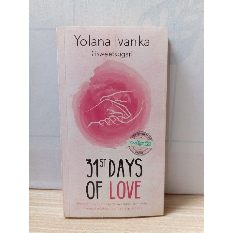 Novel 31st Days Of Love By Yolana Ivanka