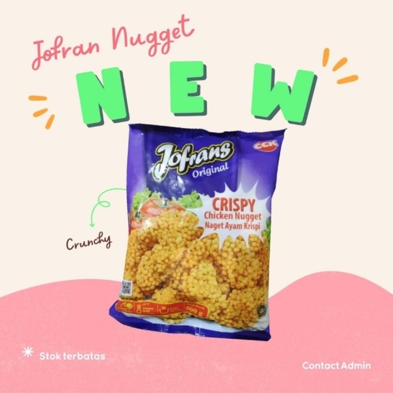 

jofrans nugget ayam crispy 500g