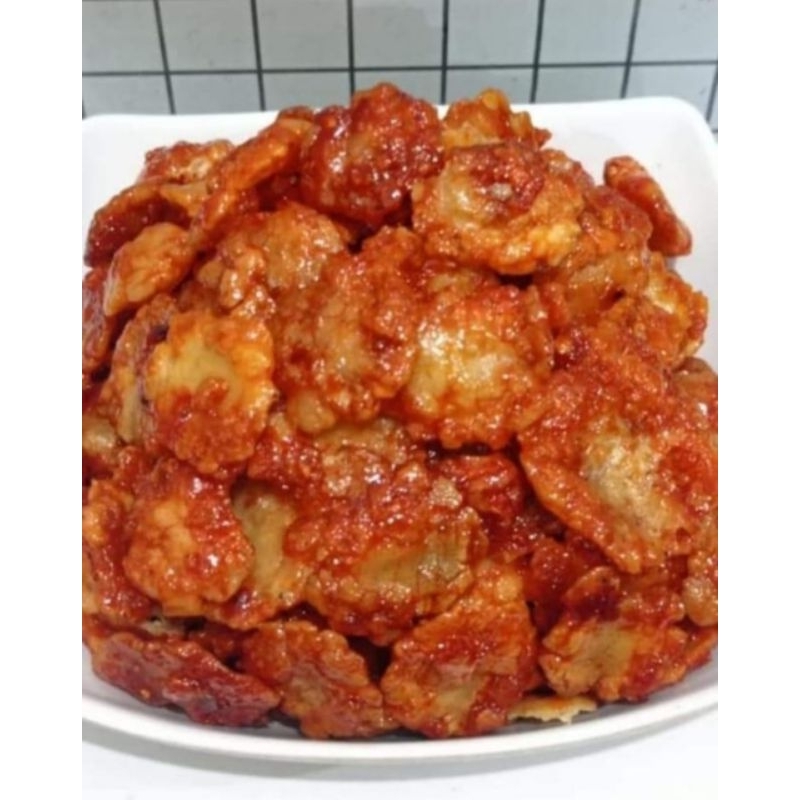 

Emping Pedas / Keripik Emping / Emping Mlinjo Melinjo
