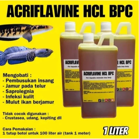 Acriflavine hcl bpc 1liter / acriflavine hcl bpc / acriflavine hcl / arriflavine