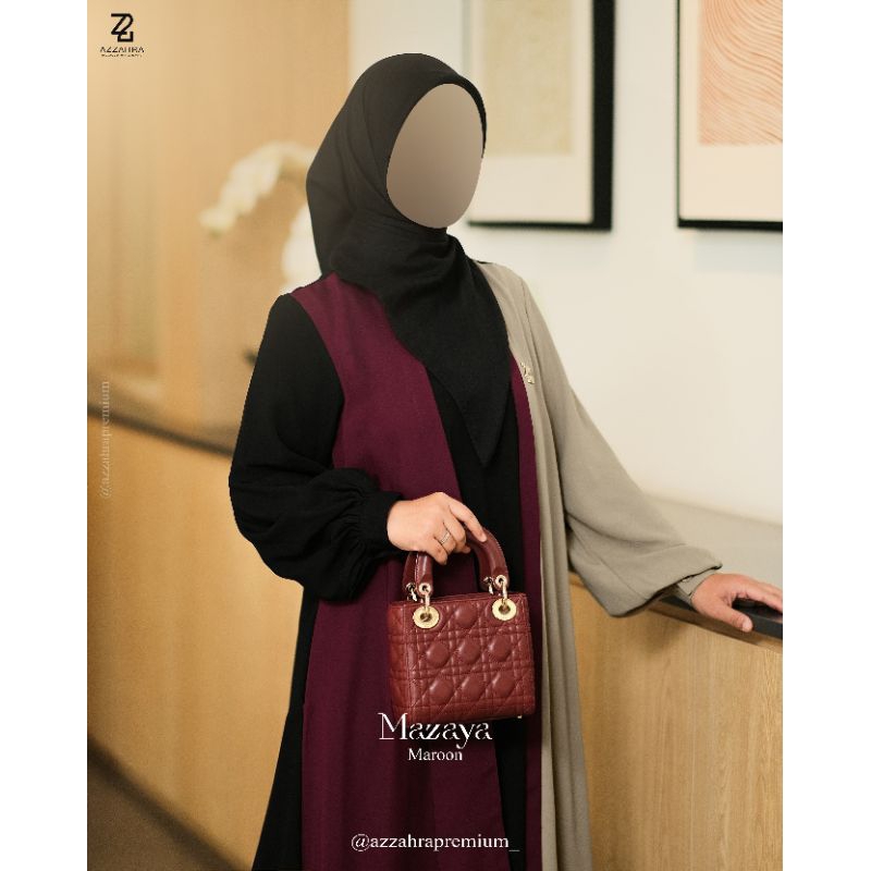 mazaya dress by azzahra premium syari