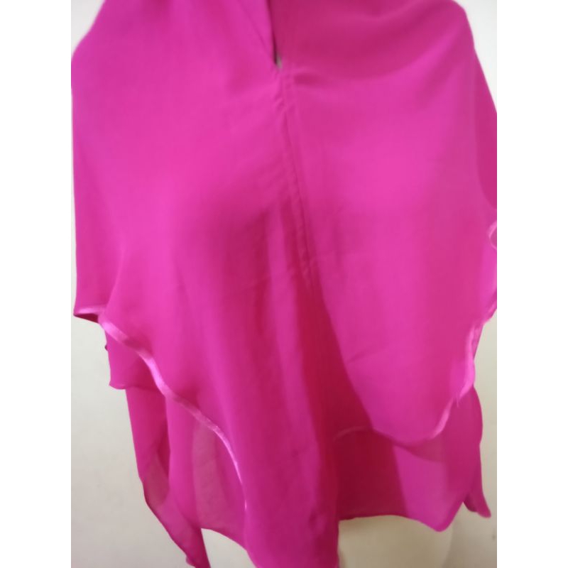 khimar pinguin pink fanta