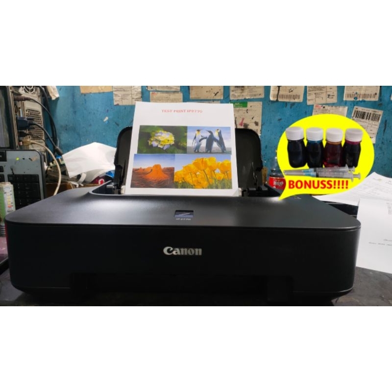 printer Canon ip2770 second siap pakai