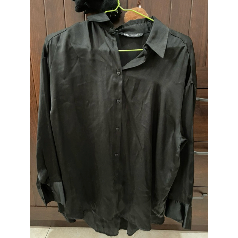 Preloved Zara Satin Shirt