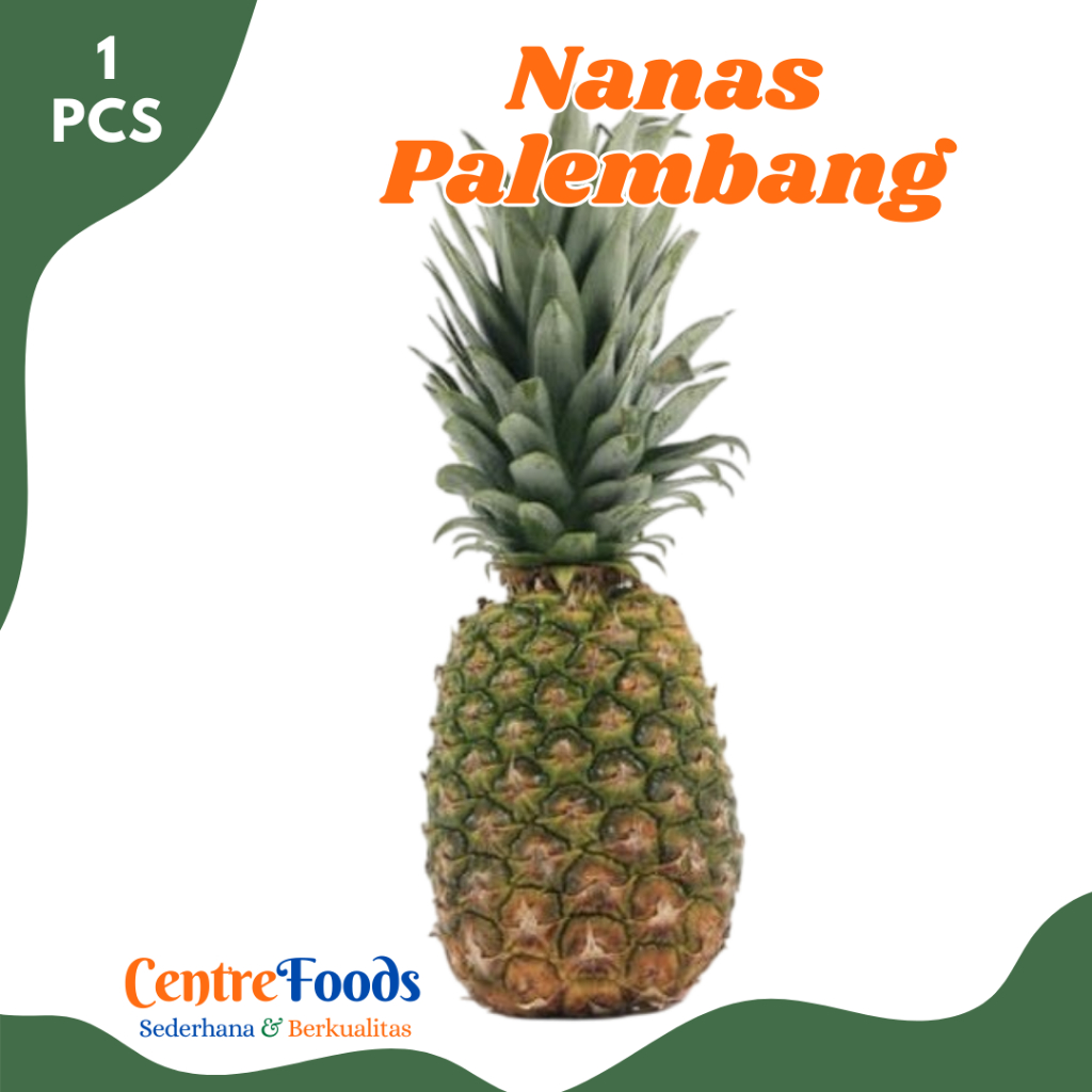 

NANAS PALEMBANG Segar - Buah Nanas Palembang Utuh Fresh | 1 Buah [ Harga Per PCS ]
