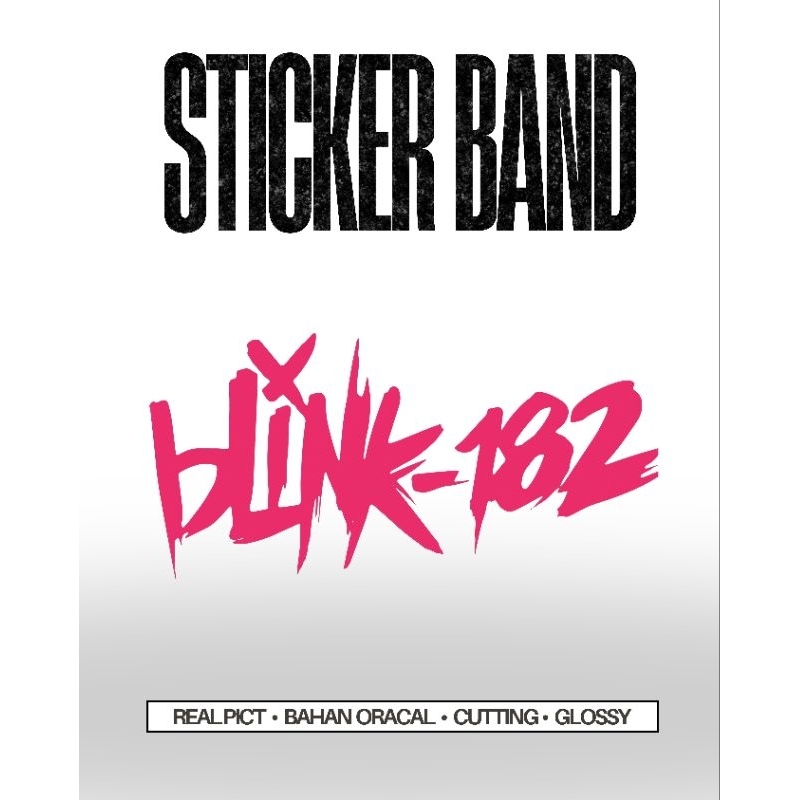 

Sticker Blink-182 Logo