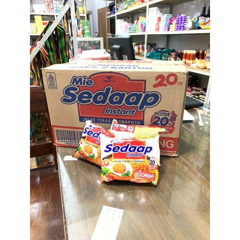 

Mie sedaap Goreng mie sedap goreng mi sedap 1 karton