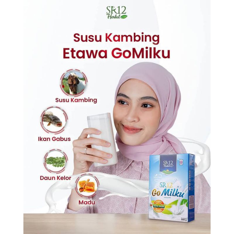 

SUSU KAMBING GO MILKU SR12