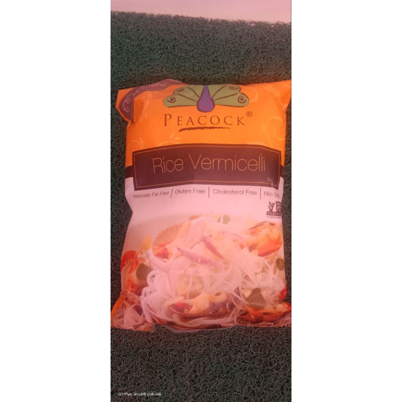 

Peacock Rice Vermicelli Gluten Free 200 gr