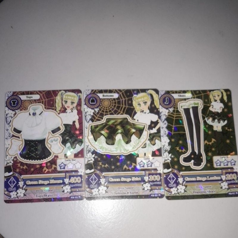 ‼️FAKE CARD TAPI BISA MAIN DI MESIN‼️ WTS AIKATSU SET GREEN STAGE PALSU REPLIKA DUPE