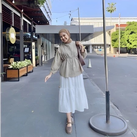 LIMITED AIKO SHIRT BLOUSE/ KEMEJA KERUT WANITA AIKO SHIRT BLOUSE/KEMEJA REMAJA KEKINIAN