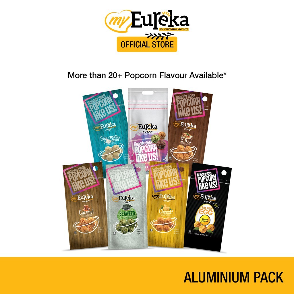 

Popcorn Eureka Malaysia Pack 140gr
