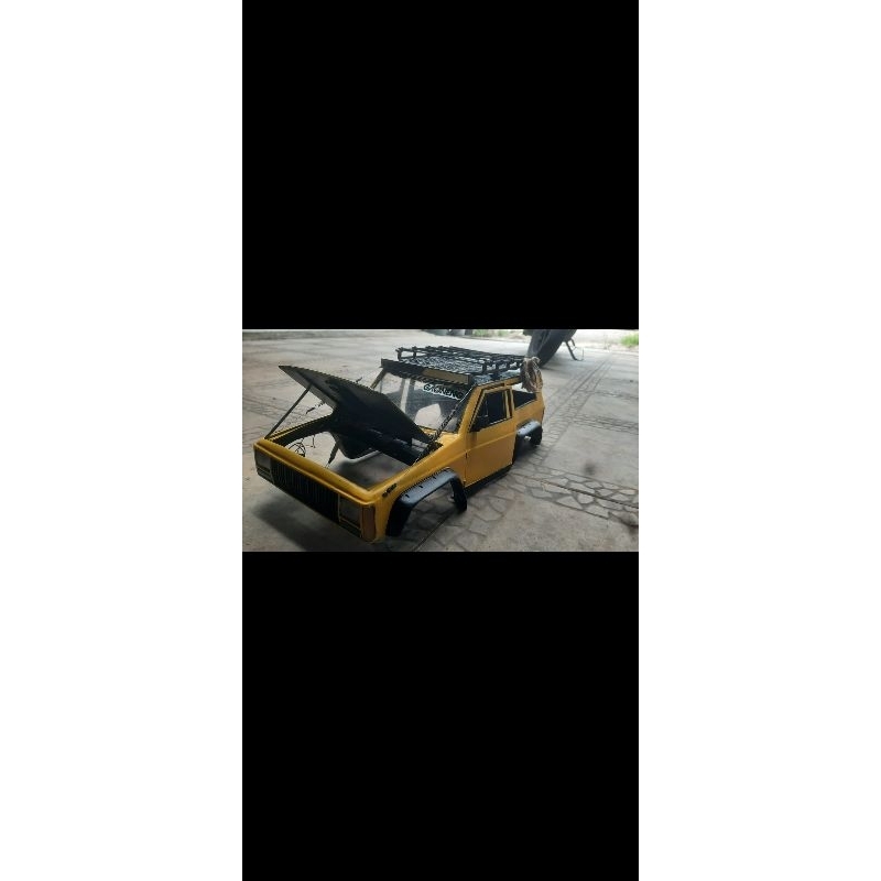 BODY RC CHEROKEE WB 275 HAND MADE PVC