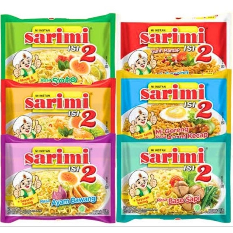 

[Mie] Sarimi isi 2 All Varian | Aneka Pilihan Rasa