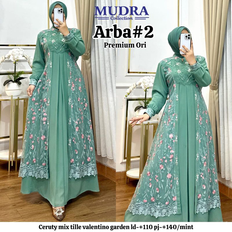 Gamis Mudra Collection / Gamis Terbaru / Gamis Wanita / Gamis Premium / Gamis Pesta / Gamis Mewah / 