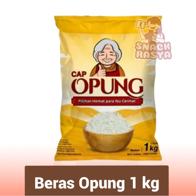 

Beras Kemasan 1Kg Cap Opung Pulen dan Murah Ekonomis