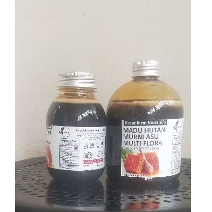 

Hasanfarm Nutrition Madu Hutan 500ML Asli Original 100% Alami tanpa Campuran Apapun