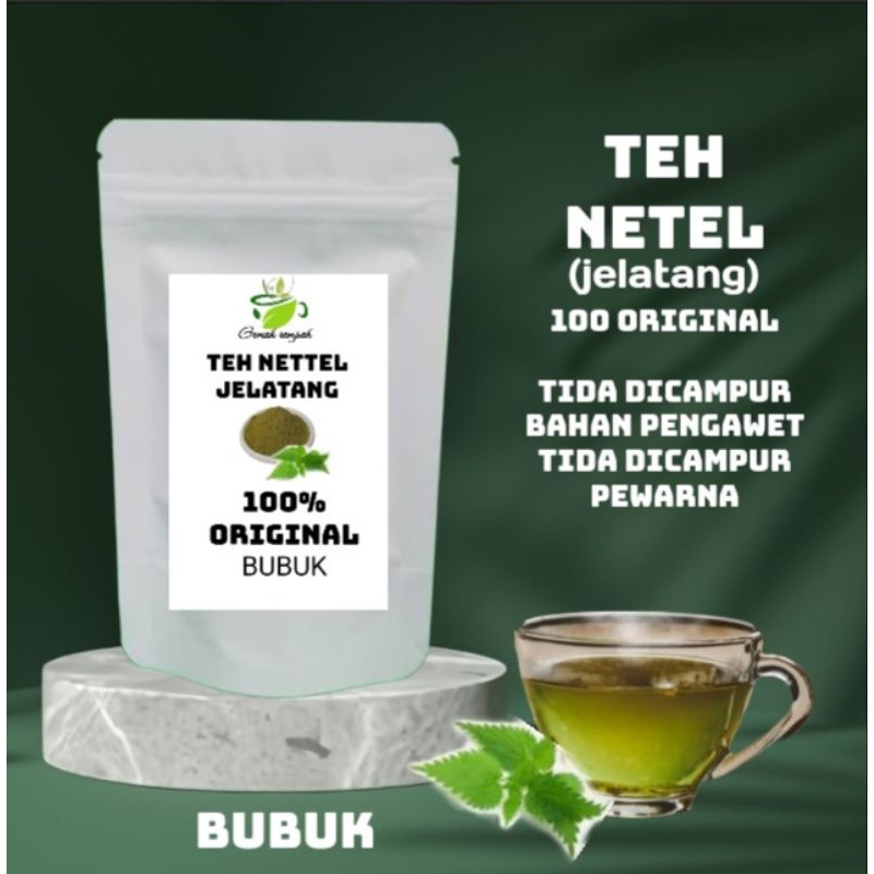 

TEH NETEL,(JELATANG) 100% ORIGINAL25gr,50gr,100gr