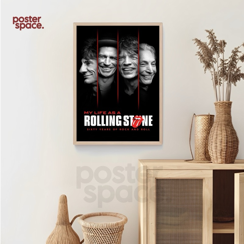 Poster Kanvas Band The Rolling Stones | Posterspace.