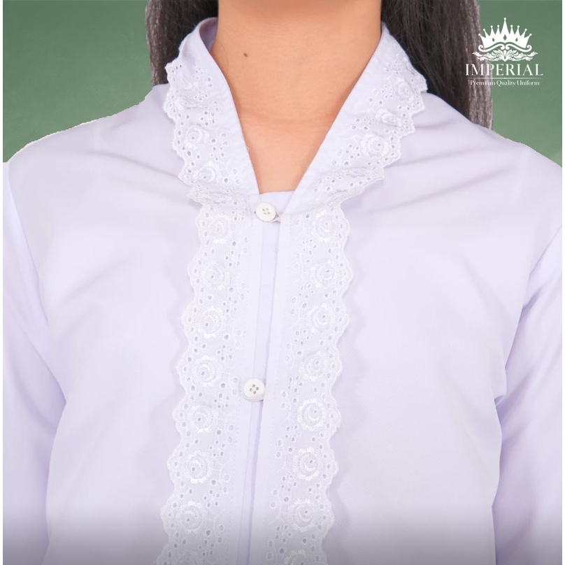 Baju Kebaya Encim - Kebaya Baju Adat Sekolah SD SMP SMA - Seragam Sekolah SD SMP SMA - Bahan Berkual